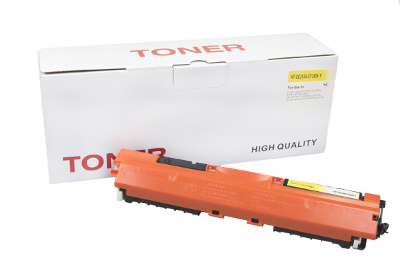 Kompatibilná tonerová náplň CE312A, 126A, CF352A, 130A, 4367B002, CRG729, 1000 listov pre tlačiarne HP