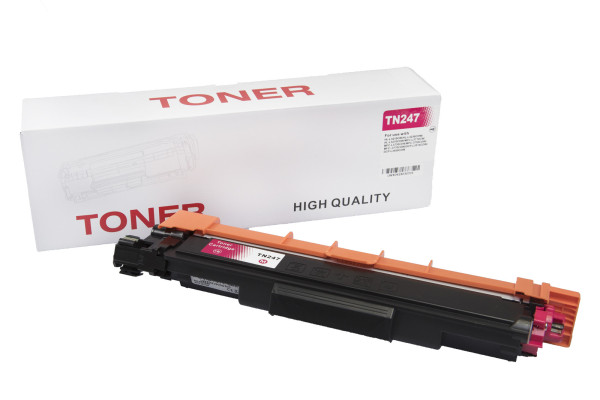 Compatible toner cartridge TN247M, TN227M, TN253M, 2300 yield for Brother printers