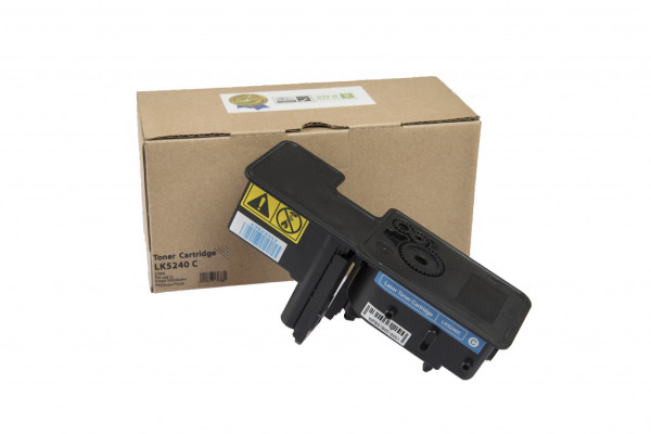 Compatible toner cartridge 1T02R7CNL0, TK5240C, 3000 yield for Kyocera Mita printers (Orink White Box)
