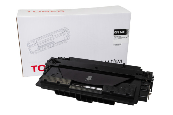 Kompatibilná tonerová náplň CF214X, 14X, 17500 listov pre tlačiarne HP