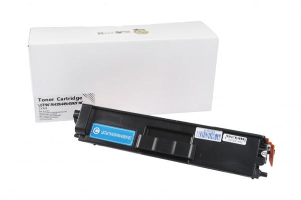 Compatible toner cartridge TN910C, TN419C, TN439C, TN449C, TN459C, 9000 yield for Brother printers (Orink white box)