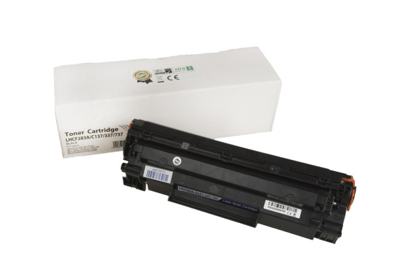 Compatible toner cartridge CF283A, 83A, CRG737, 1500 yield for HP printers (Orink white box)