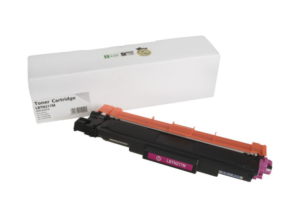 Compatible toner cartridge TN217M, WITHOUT CHIP, 2300 yield for Brother printers (Orink white box)