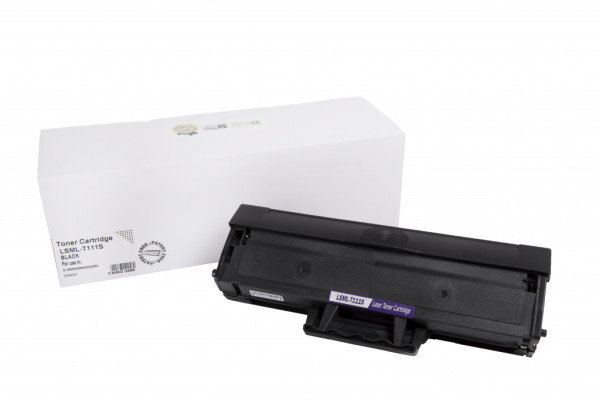 Cartuccia toner compatibile MLT-D111S, CHIP version V3.00.01.30, 1000 Fogli per stampanti Samsung (Carton Orink white box)