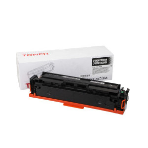Kompatibilis tonerkazetta töltés CF540X, 203X, CRG054HBK, 3028C002, CF400X, 201X, CRG045HBK, 1246C002, 3200 lap a HP nyomtatók számára