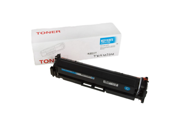Compatible toner cartridge W2211X, 207X, 2450 yield for HP printers