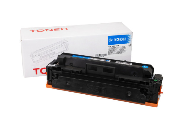Cartuccia toner compatibile CF411X, 410X, 1253C002, CRG046HC, 5000 Fogli per stampanti HP