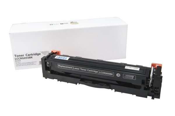 Compatible toner cartridge 3016C002, CRG055BK, OEM CHIP, 2300 yield for Canon printers (Orink white box)