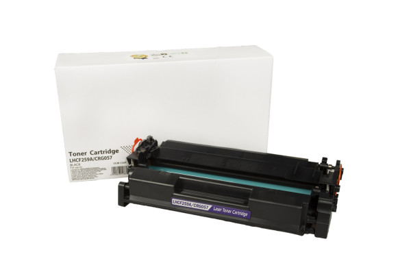 Compatible toner cartridge 3009C002, CRG057, OEM CHIP, 3100 yield for Canon printers (Orink white box)