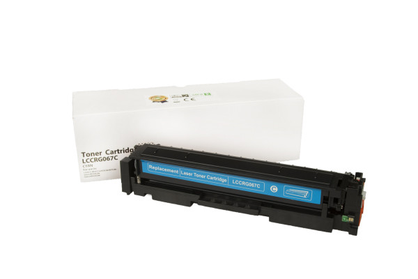 Kompatibilis tonerkazetta töltés 5101C002, CRG067C, OEM CHIP, 1250 lap a Canon nyomtatók számára