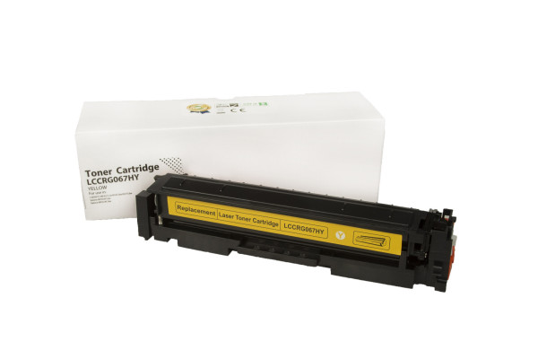 Kompatibilní tonerová náplň 5099C002, CRG067Y, OEM CHIP, 1250 listů pro tiskárny Canon