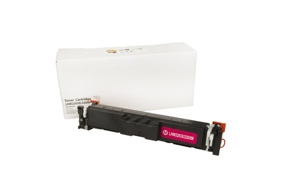 Kompatibilis tonerkazetta töltés W2203X, 220X, 5500 lap a HP nyomtatók számára (Orink white box)