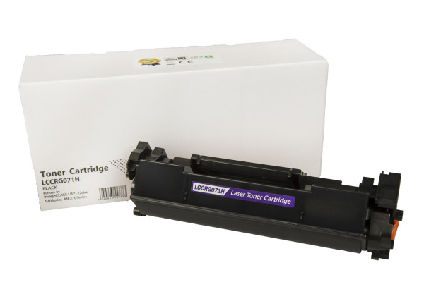 Cовместимый лазерный картридж 5646C002, CRG071H, 2500 листов для принтеров Canon (Orink White Box)