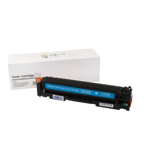 Cовместимый лазерный картридж CF541A, 203A, 3023C002, CRG054C, CF401A, 201A, 1241C002, CRG045C, 1300 листов для принтеров HP (Orink white box)