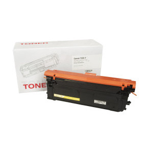 Kompatibilis tonerkazetta töltés 4802C001, T10L Y, OEM CHIP, 5000 lap a Canon nyomtatók számára