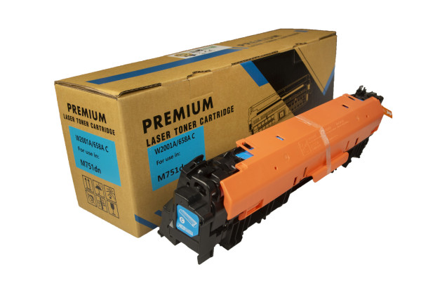 Încărcătură toner compatibilă W2001A, 658A, 6000 filelor pentru imprimante HP (Orink white box)
