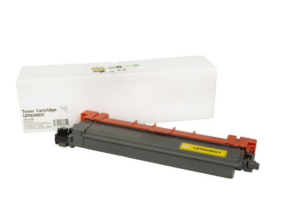 Cartuccia toner compatibile TN248XLY, 2300 Fogli per stampanti Brother (Orink white box)