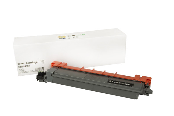 Cartuccia toner compatibile TN249BK, 4500 Fogli per stampanti Brother (Orink white box)