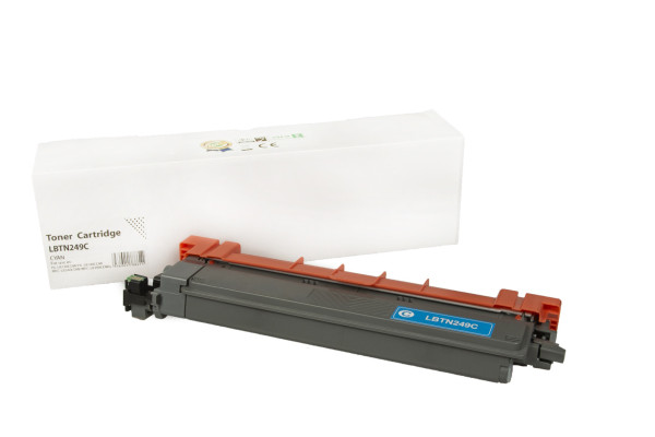Compatible toner cartridge TN249C, 4000 yield for Brother printers (Orink white box)