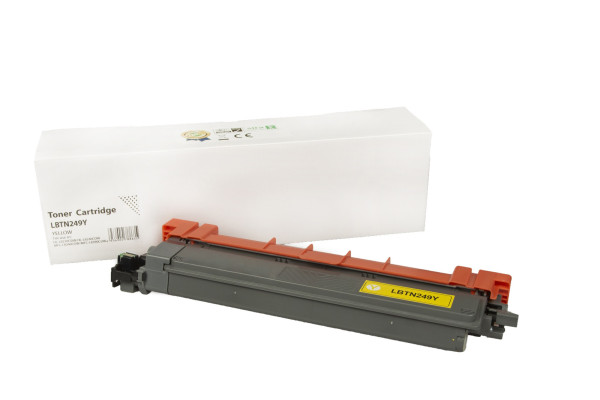 Cartuccia toner compatibile TN249Y, 4000 Fogli per stampanti Brother (Orink white box)