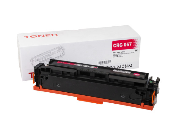 Compatible toner cartridge 5100C002, CRG067M, 1250 yield for Canon printers