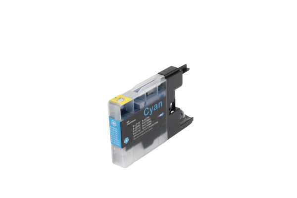 Cовместимый струйный картридж LC1240C, LC1280C, 12ml листов для принтеров Brother (ORINK BULK)