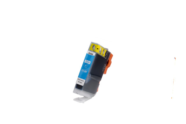 Compatible ink cartridge 0621B001, CLI8C, 14ml yield for Canon printers (BULK)