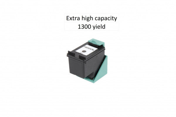 Renovierte Tintenpatrone CZ101AE#302, no.650XL BK, 1300str. (yield), 24ml für den Drucker HP (BULK)