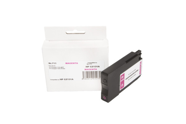 Obnovljena tinta CZ131A, no.711, 29ml listova za tiskare HP (BULK)