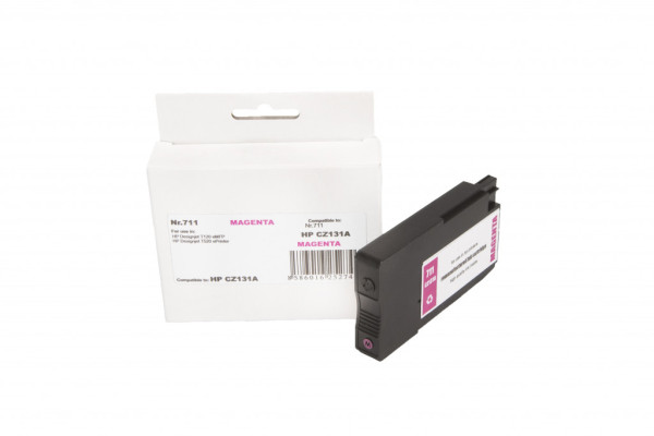 Refill ink cartridge CZ131A, no.711, 29ml for HP printers (BULK)