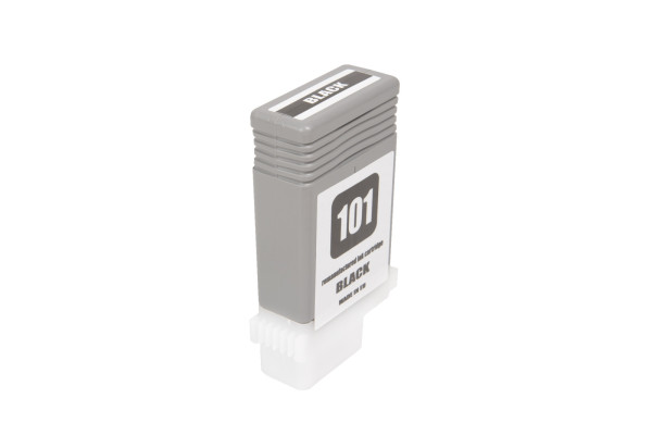 Renovovaná inkoustová náplň 0883B001, PFI101BK, 130ml listů pro tiskárny Canon (BULK)