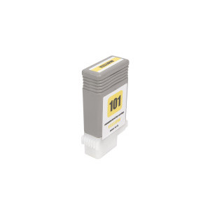 Renovovaná inkoustová náplň 0886B001, PFI101Y, 130ml listů pro tiskárny Canon (BULK)