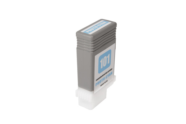 Refill ink cartridge 0887B001, PFI101PC, 130ml yield for Canon printers (BULK), photo