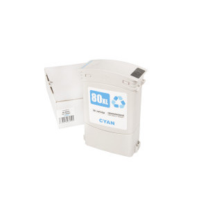 Обновен мастилен пълнеж C4846A, no.80, 350ml листове за принтери HP (BULK)