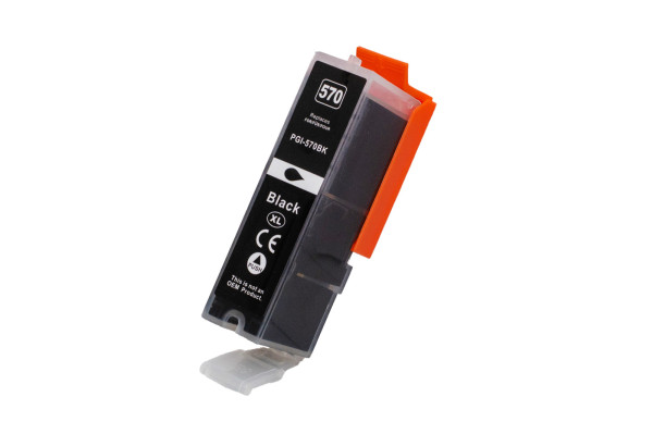 Compatible ink cartridge 0318C001, PGI570BKXL, 24ml yield for Canon printers (BULK)