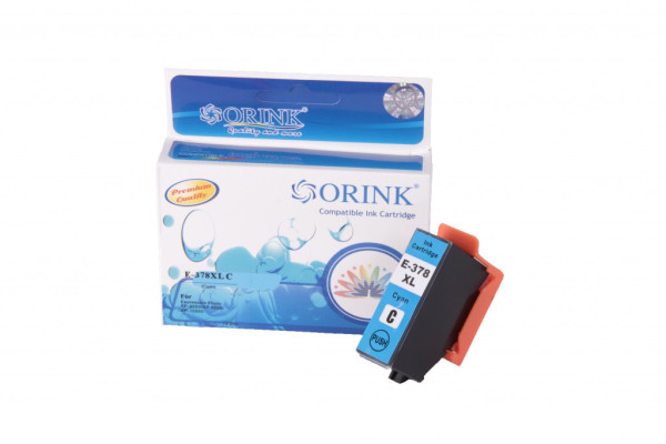 Compatible ink cartridge C13T37824010, 378XL, 13,2ml for Epson printers (Orink box)