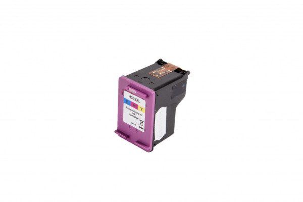 Refill ink cartridge F6U67AE#BA3, no.302XL (NEW CHIP), 14ml for HP printers (BULK)