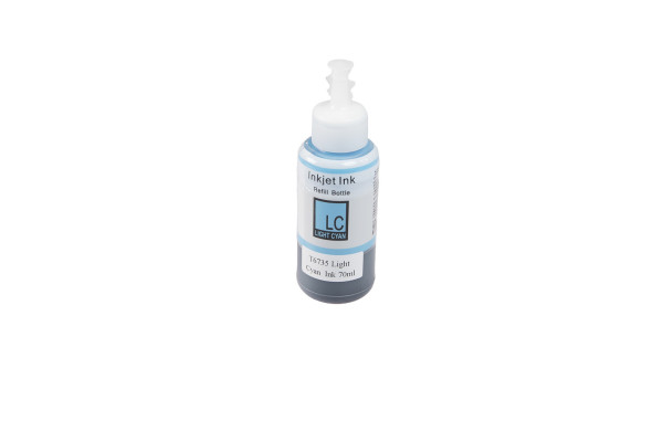 Kompatible Tintenpatrone C13T6645A, C13T6735 / light cyan, 70ml Seiten für den Drucker Epson (ORINK BULK)