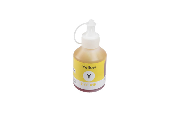 Cartuccia d'inchiostro compatibile BT5000Y, 100ml Fogli per stampanti Brother (ORINK BULK)