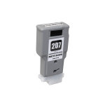 Cartuccia d'inchiostro rigenerata 8788B001, PFI207MBK, 300ml Fogli per stampanti Canon (BULK), matte