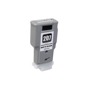 Cartuccia d'inchiostro rigenerata 8788B001, PFI207MBK, 300ml Fogli per stampanti Canon (BULK), matte