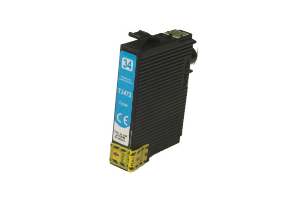Compatible ink cartridge C13T34724010, 34XL, 12ml yield for Epson printers (BULK)