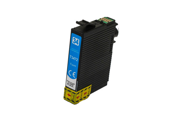 Compatible ink cartridge C13T34724010, 34XL, 12ml yield for Epson printers (BULK)
