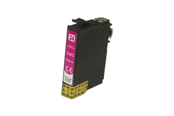 Cartuccia d'inchiostro compatibile C13T34734010, 34XL, 12ml Fogli per stampanti Epson (BULK)