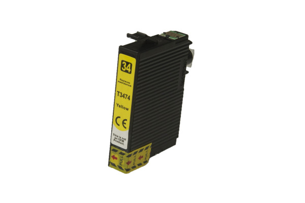 Compatible ink cartridge C13T34744010, 34XL, 12ml yield for Epson printers (BULK)