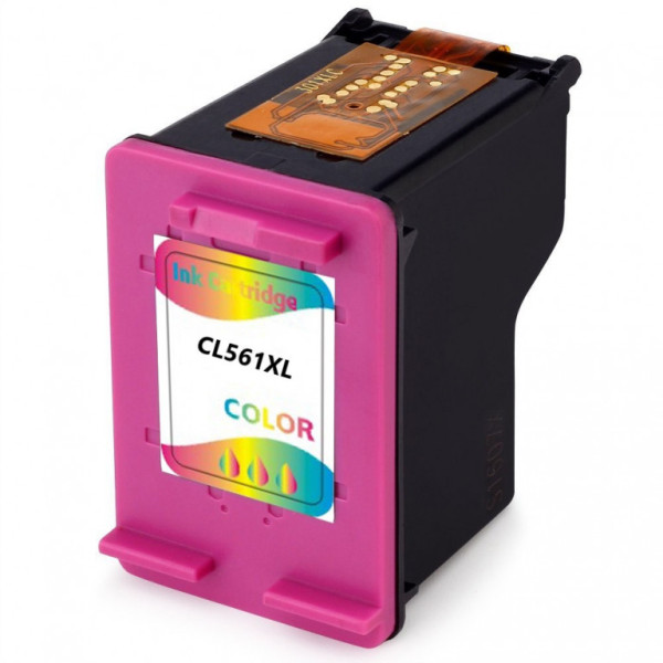 Refill ink cartridge 3730C001, CL561XL/500 pages, 15ml for Canon printers (BULK)