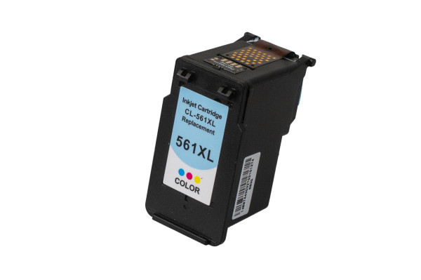 Refill ink cartridge 3730C001, CL561XL/500 pages, 15ml yield for Canon printers (BULK)