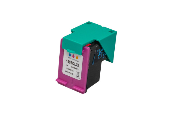 Refill ink cartridge T6N03AE, no.303XL Color/440 yield, 18ml yield for HP printers (BULK)