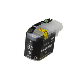 Compatible ink cartridge LC229XLBK, 58ml yield for Brother printers (BULK)