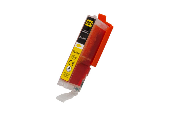 Kompatible Tintenpatrone 1997C001, CLI581Y XXL, 13ml Seiten für den Drucker Canon (BULK)